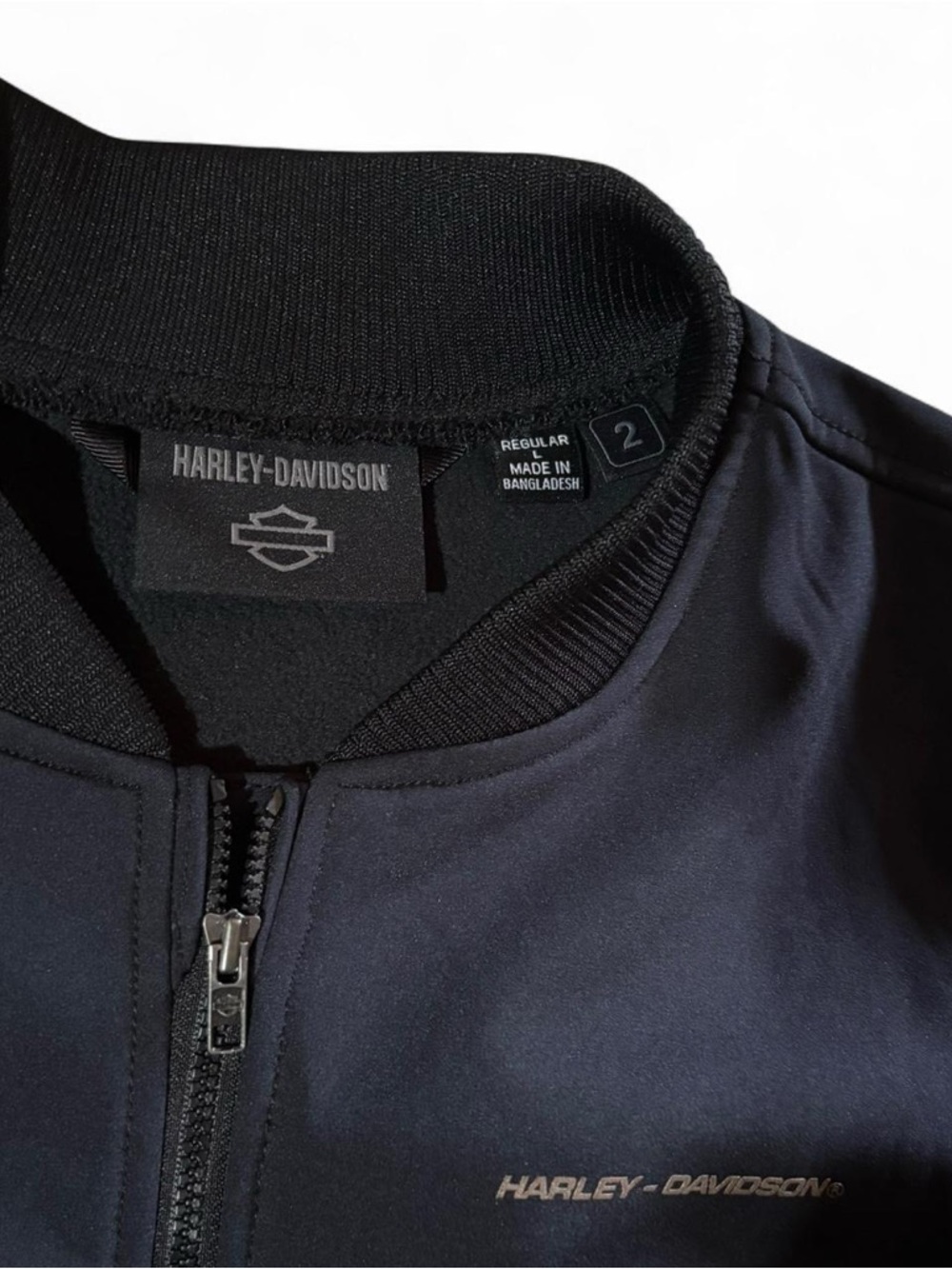 Harley-Davidson Women's Zip Bomber Jacket - Picture 2 of 3